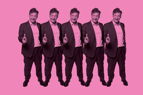 Nicolas Mackel at Luxembourg Art Week. Photo: Maison Moderne