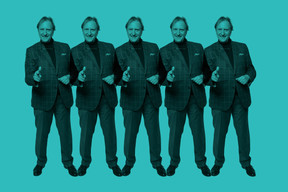 Roland Kuhn at Luxembourg Art Week. Photo: Maison Moderne