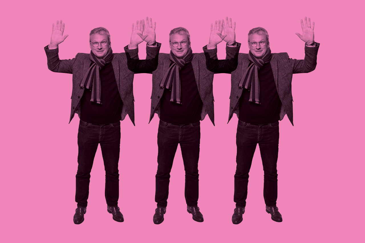 Marc Hostert at Luxembourg Art Week. Photo: Maison Moderne