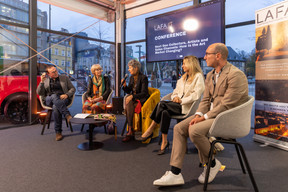 La Luxembourg Art Week propose tous les ans un programme de conférences qui permettent de traiter divers sujets en lien avec le marché de l’art contemporain. En 2022, par exemple, la LAFA avait proposé un partenariat pour organiser une conférence sur les changements à venir sur le marché de l’art.  (Photo: Romain Gamba/Maison Moderne/archives)