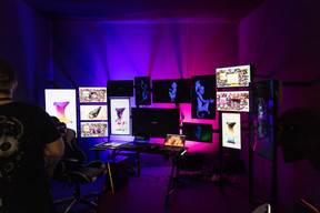 Les nouvelles technologies ne sont pas exclues de la Luxembourg Art Week. L’année dernière, un stand était même consacré aux œuvres NFT.  (Photo: Romain Gamba/Maison Moderne/archives)
