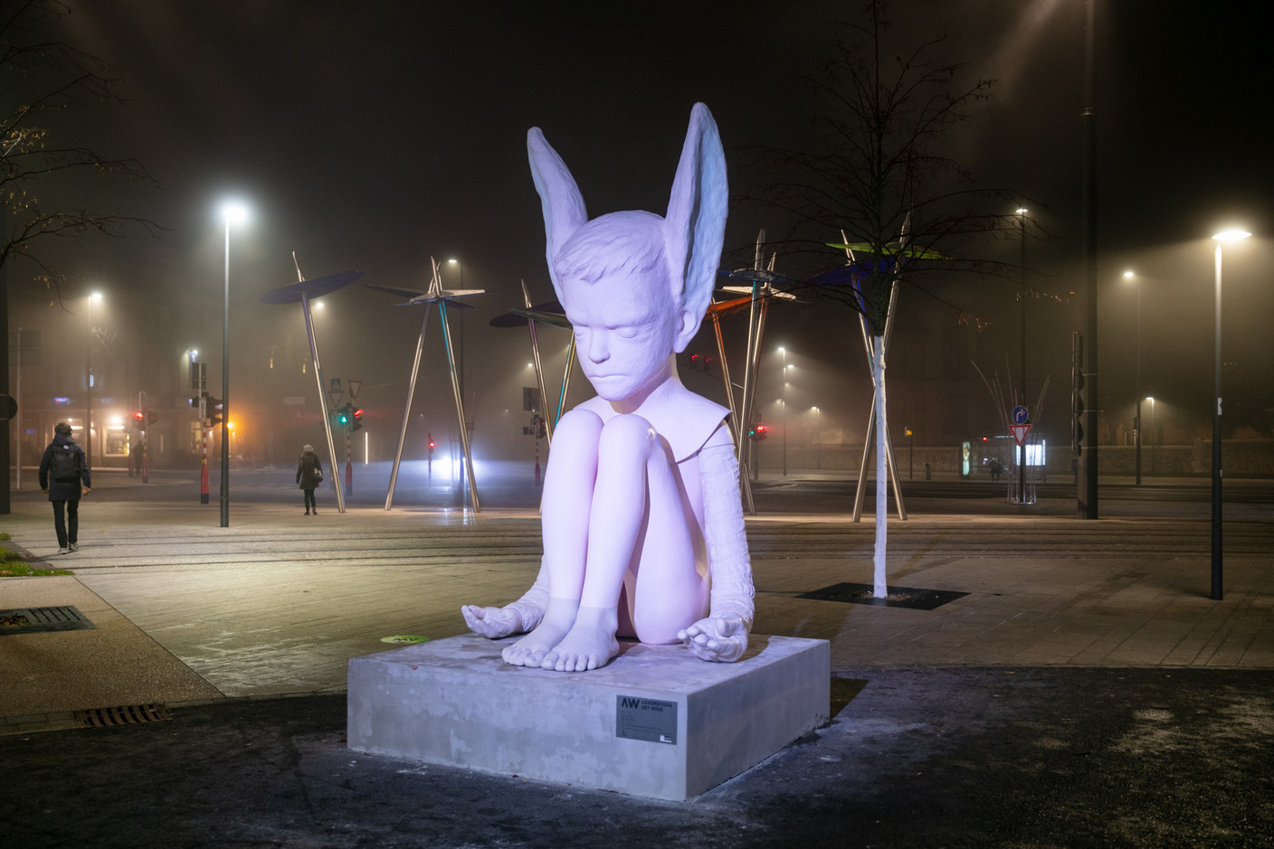 À l’extérieur de la foire, des sculptures monumentales sont installées dans l’espace public pour attiser la curiosité et étendre la présence de l’art dans la ville.  (Photo: Romain Gamba/Maison Moderne/archives)