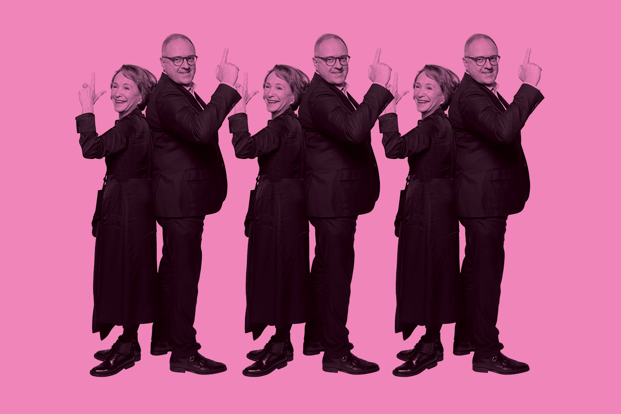 Marie Lucas et Pierre Ahlborn (Photo: Maison Moderne)