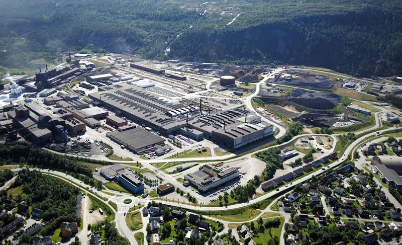Le Mo Industripark, où une centaine d’entreprises sont reliées les unes aux autres pour profiter de toutes les possibilités de recyclage énergétique et de l’eau. Il accueille Freyr Battery, qui rêve d’être le leader mondial des batteries électriques de demain. (Photo: Mo Industripark)