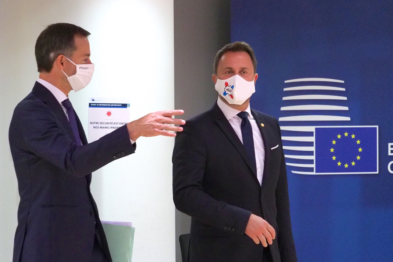 The 11th Gäichel Summit will bring together the Belgian and Luxembourg governments under prime ministers Xavier Bettel (r.) and Alexander De Croo Photo: EU/Archives