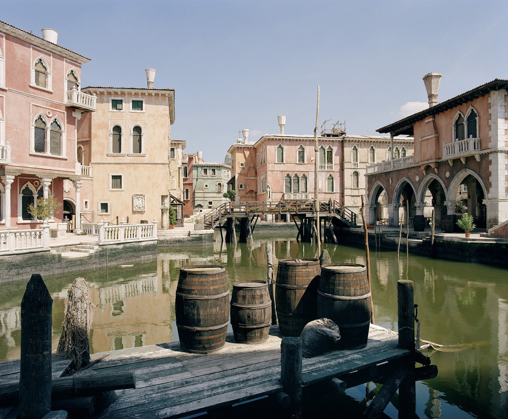 Vue de la reconstitution de Venise à Esch-sur-Alzette, où le décor était présent entre 2001 et 2007. (Photo: Romain Girtgen)