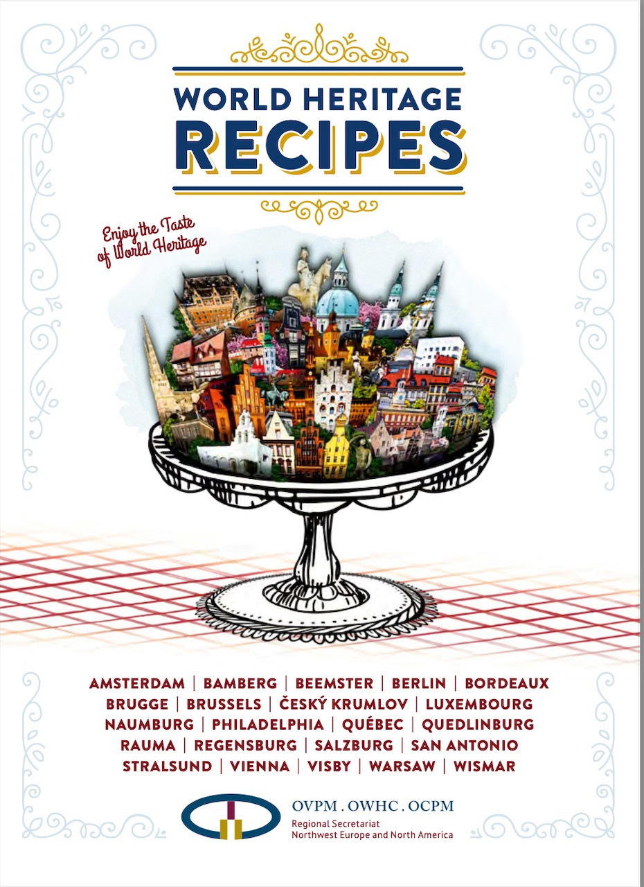 The World Heritage Recipes book features dishes from 22 cities  OWHC