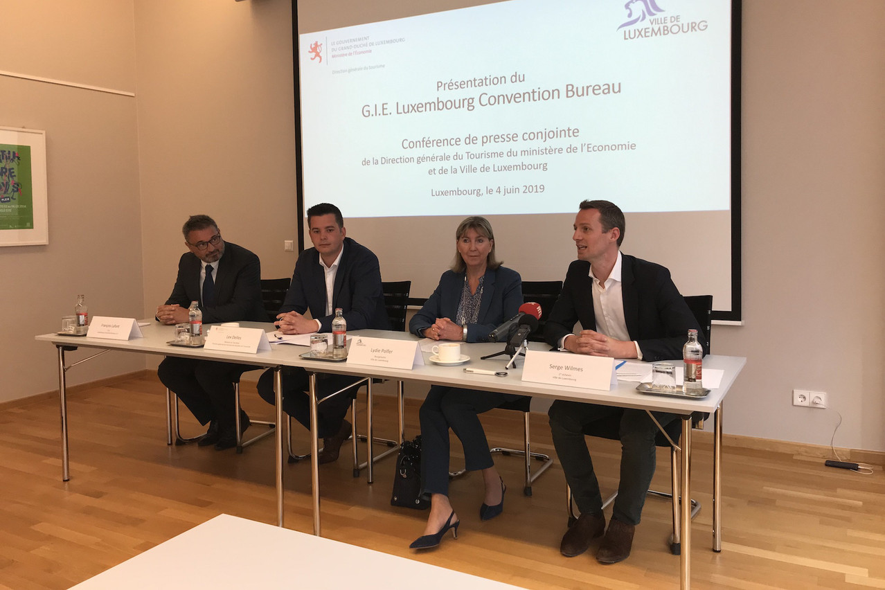 François Lafont, à gauche de l’image, est devenu le CEO du GIE Luxembourg Convention Bureau. (Photo: Paperjam)
