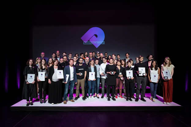 Les lauréats de la troisième édition des Luxembourg Design Awards (Photo: Blitz Agency)