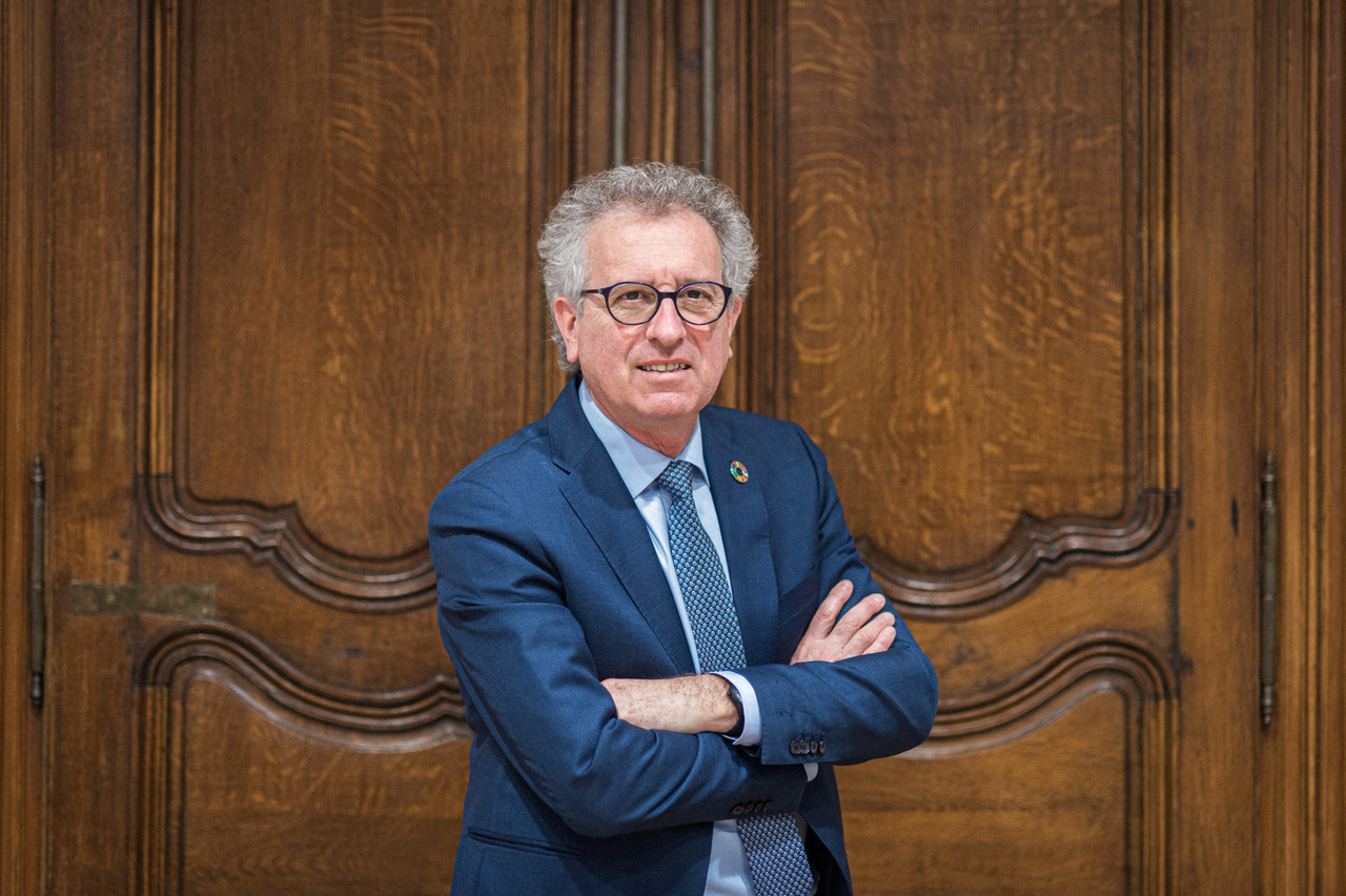 Le ministre des Finances, Pierre Gramegna, se «réjouit  du succès de cette opération ». (Photo: Mike Zenari)