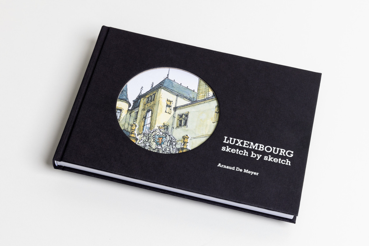 Luxembourg sketch by sketch  est un livre qui permet de regarder autrement la vieille ville de Luxembourg et ses faubourgs. (Photo: Romain Gamba/Maison Moderne)