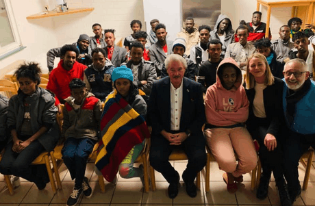 «Mercredi dernier, 4 décembre, 40 bénéficiaires de protection internationale sont arrivés du Niger à Luxembourg», expliquait samedi matin le ministre des Affaires étrangères sur son compte Facebook. (Photo: Jean Asselborn/Facebook)