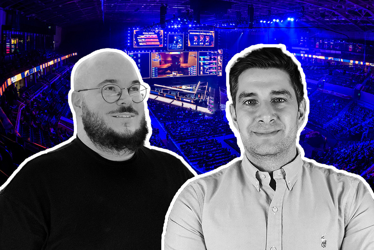 The Luxembourg Esports Federation (LESF) is chaired by Joe Hoffmann (left) and the Fédération luxembourgeoise d’esport (FLES) by Jeremy Chiampan (right). Montage: Maison Moderne