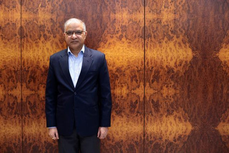Santosh Jha: «Nous sommes en train d’adopter une loi sur la protection des données en Inde qui est basée sur le RGPD, pas tout à fait identique, mais très similaire.» (Photo: Matic Zorman/Maison Moderne)