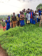 Some of the 2,500 children attending the Primary School of Nyamasheke, seen during a trip to Rwanda in February and March 2024. Photo: Femmes Développement