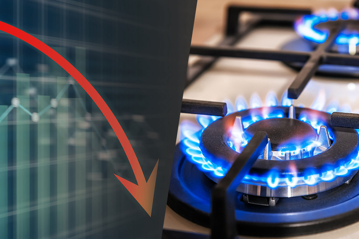 Luxembourg consumed 387 Gwh of natural gas in May 2023, said the ministry of energy. Photos: Shutterstock. Montage: Maison Moderne