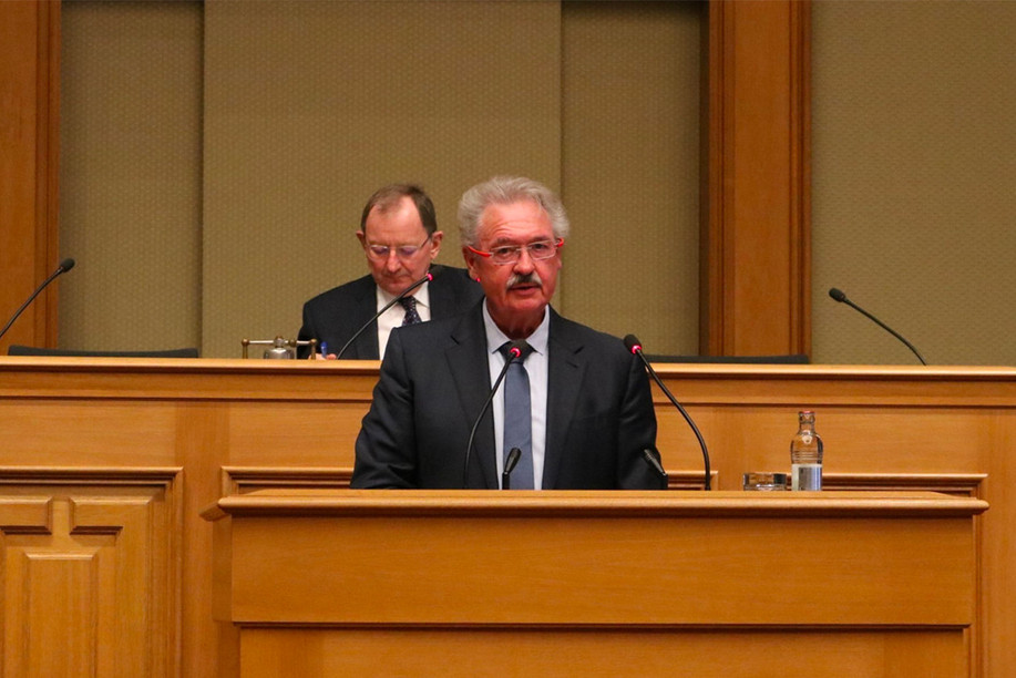 Before Luxembourg’s deputies, the minister for foreign and European Affairs, Jean Asselborn, explained the country’s foreign and European policy strategy at a time when the European continent is once again confronted with the atrocities of war. (Photo: SIP)