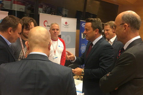 Les Luxembourg Internet Days, un événement où le Premier ministre, Xavier Bettel, aime prendre le temps de rencontrer les entrepreneurs. La version en ligne a déjà enregistré près de 800 inscriptions. (Photo: Paperjam)