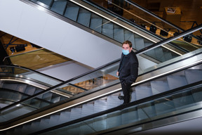 Laurent Dufraisse managed the Galeries Lafayette shops in Chambéry and Clermont-Ferrand before arriving in Luxembourg at the beginning of the summer. (Photo: Nader Ghavami / Maison Moderne)