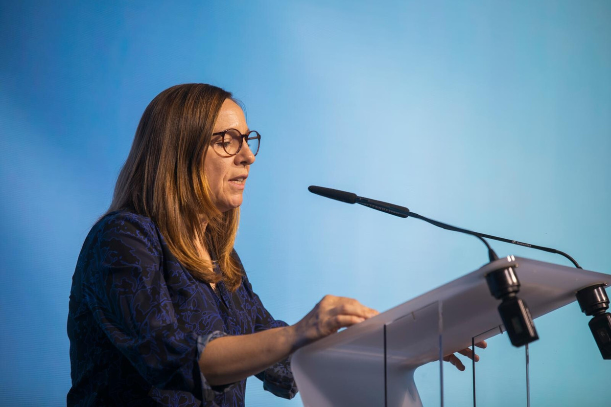 The minister for Research and Higher Education, Stéphanie Obertin, defended the reforms to student financial support and to the National Research Fund before MPs. (Photo: Paperjam/archive)
