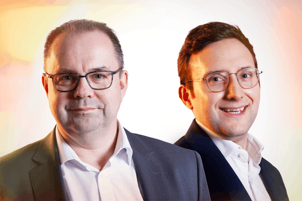 Frank Mausen,  International Capital Markets & Philippe Noeltner, senior associate, International Capital Markets at Allen & Overy (Photo: Maison Moderne)