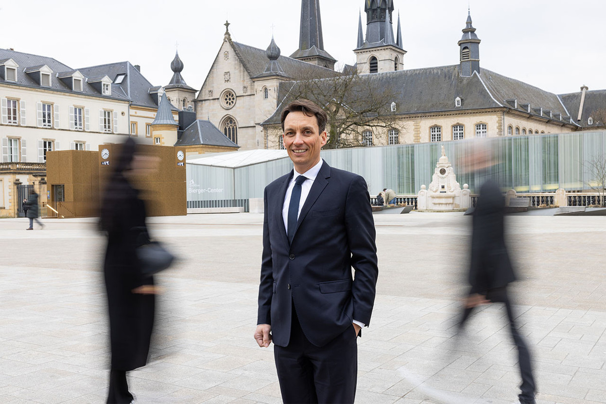 Thomas Péan, Directeur du développement Belux de DNCA Investments. Photo : Eva Krins (Maison Moderne)