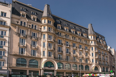 L’ancien hôtel Alfa n’est pas encore près de rouvrir ses portes sous l’enseigne Marriott. (Photo: Edouard Olszewski)