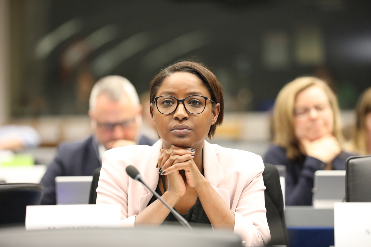 Luxembourg MEP Monica Semedo has been suspended from her duties for ten days.  Photo: Maison Moderne/Archives