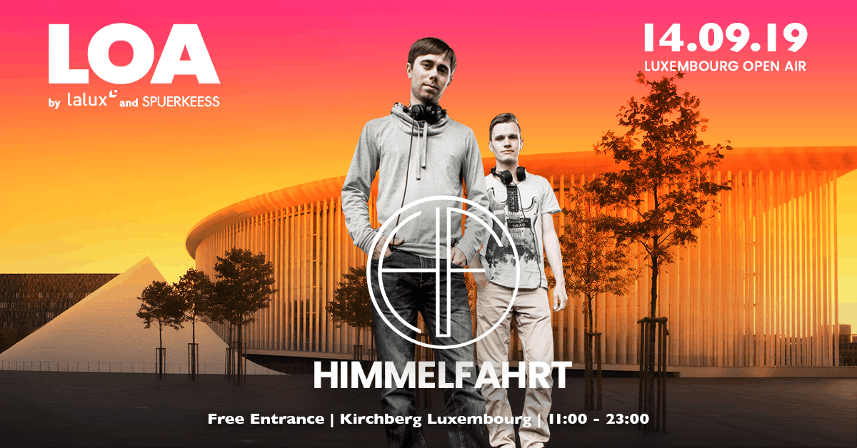 Le duo Himmelfahrt  sera un des invités étrangers du Luxembourg Open Air.  (Affiche: Luxembourg Open Air)