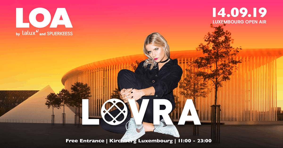 Lovra sera une des invités étrangers du Luxembourg Open Air.  (Affiche: Luxembourg Open Air)
