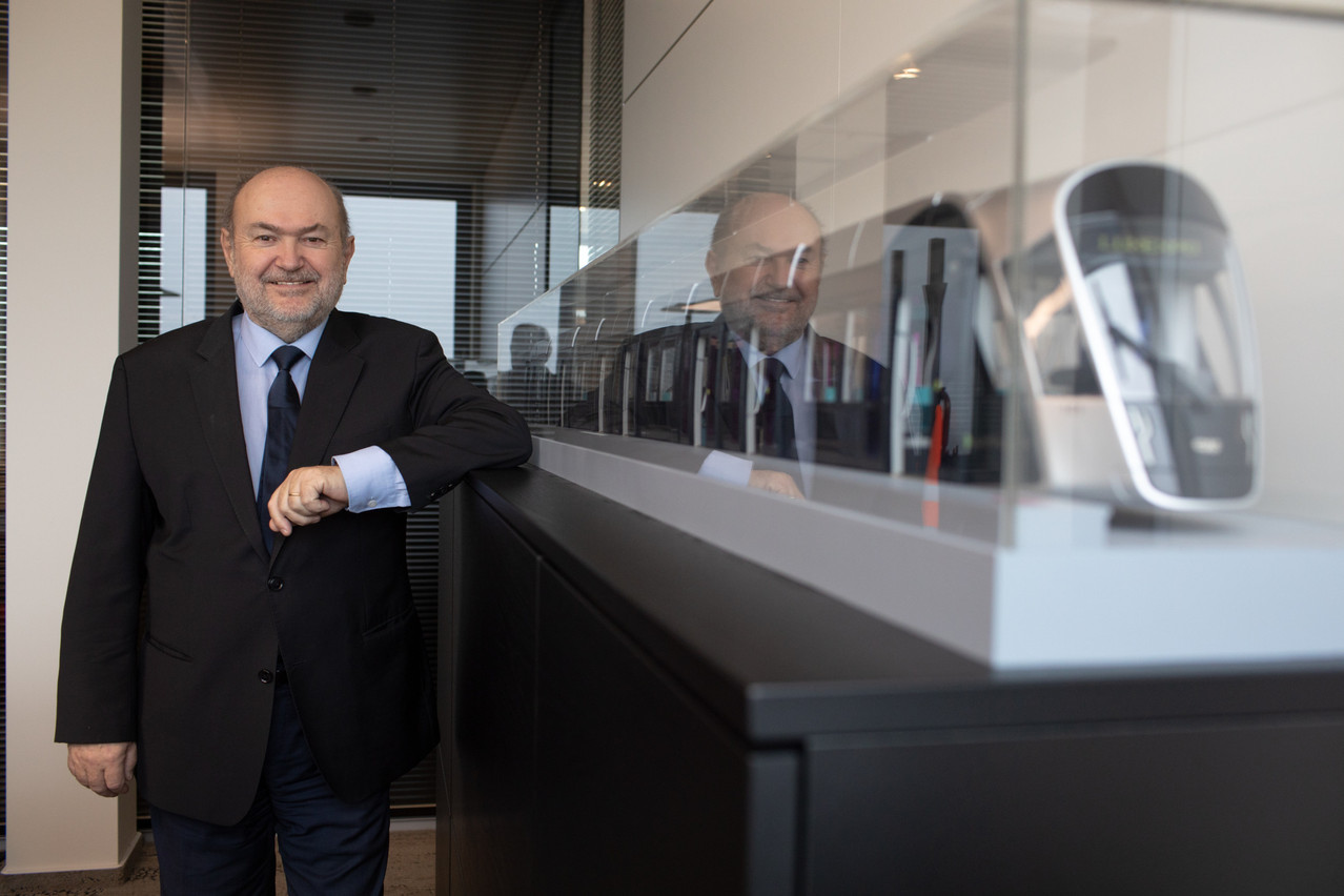 Pour le directeur général de Luxtram, André von der Marck, «le tram va être le support du développement de Luxembourg». (Photo: Matic Zorman/Maison Moderne)