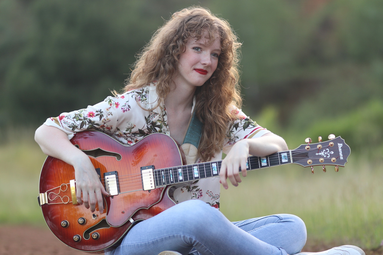 Veda Bartringer, with her quartet, released “Deep Space Adventure” in 2024. Photo: Mara Lippolis