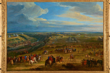 Jean-Baptiste Martin, «Le siège de Luxembourg en 1684», huile sur toile, 17 e siècle, collection Lëtzebuerg City Museum. (Photo: Lëtzebuerg City Museum)