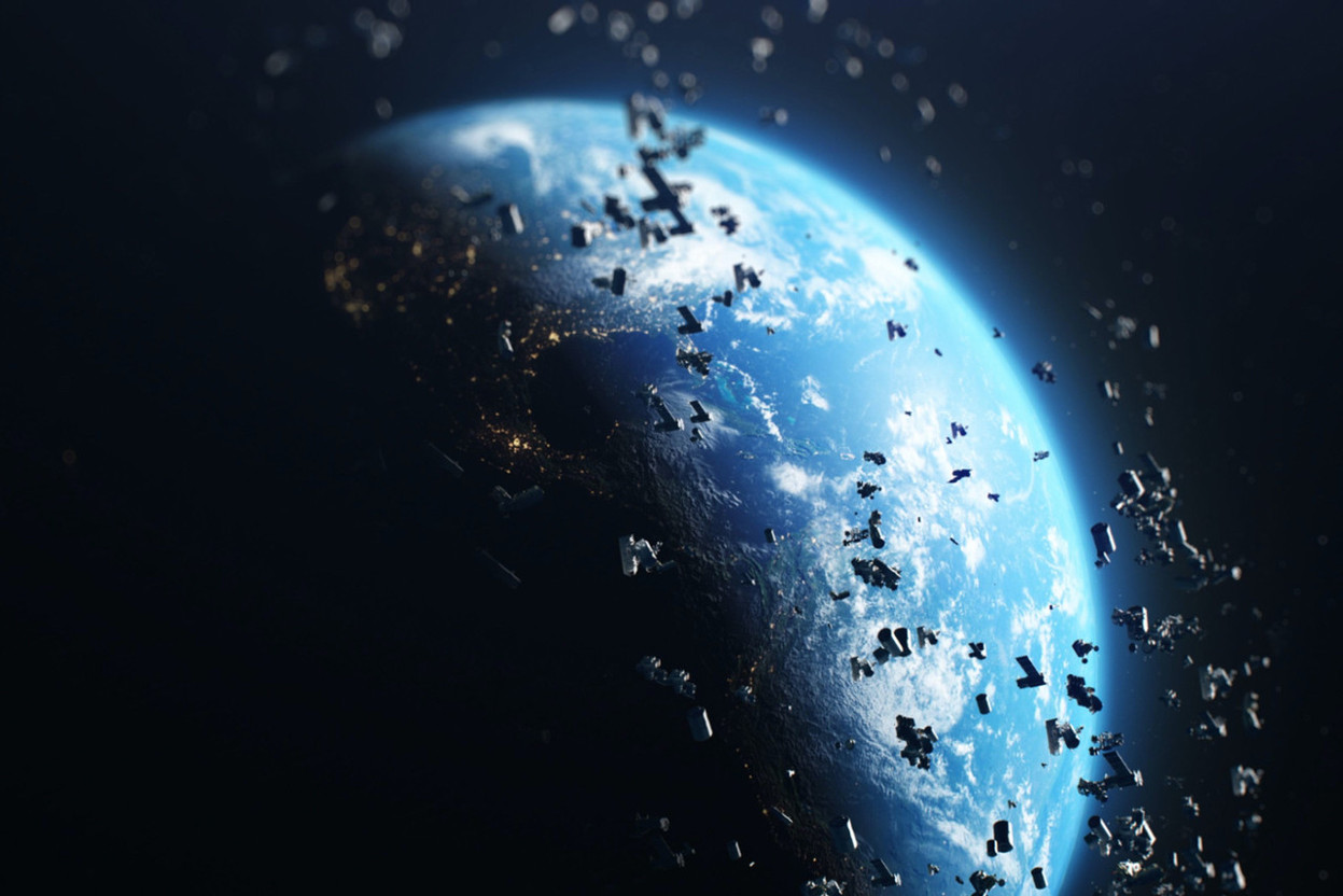 La constellation de NorthStar sera capable de surveiller 300.000 débris de l’espace en temps réel et de prédire leurs déplacements pour éviter toute collision problématique. (Photo: Shutterstock)