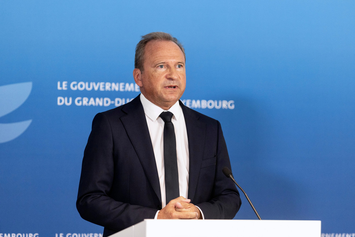 “Despite a less dynamic evolution of revenues in 2025 than in 2024, our public finances remain solid,” announced Finance Minister Gilles Roth Eva Krins/Maison Moderne
