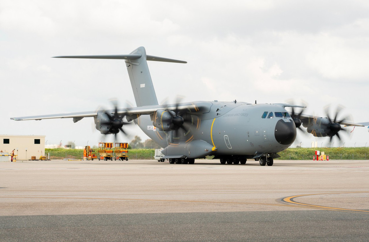 Library photo of the grand duchy’s A400M military aircraft Photo: Luxembourg Army
