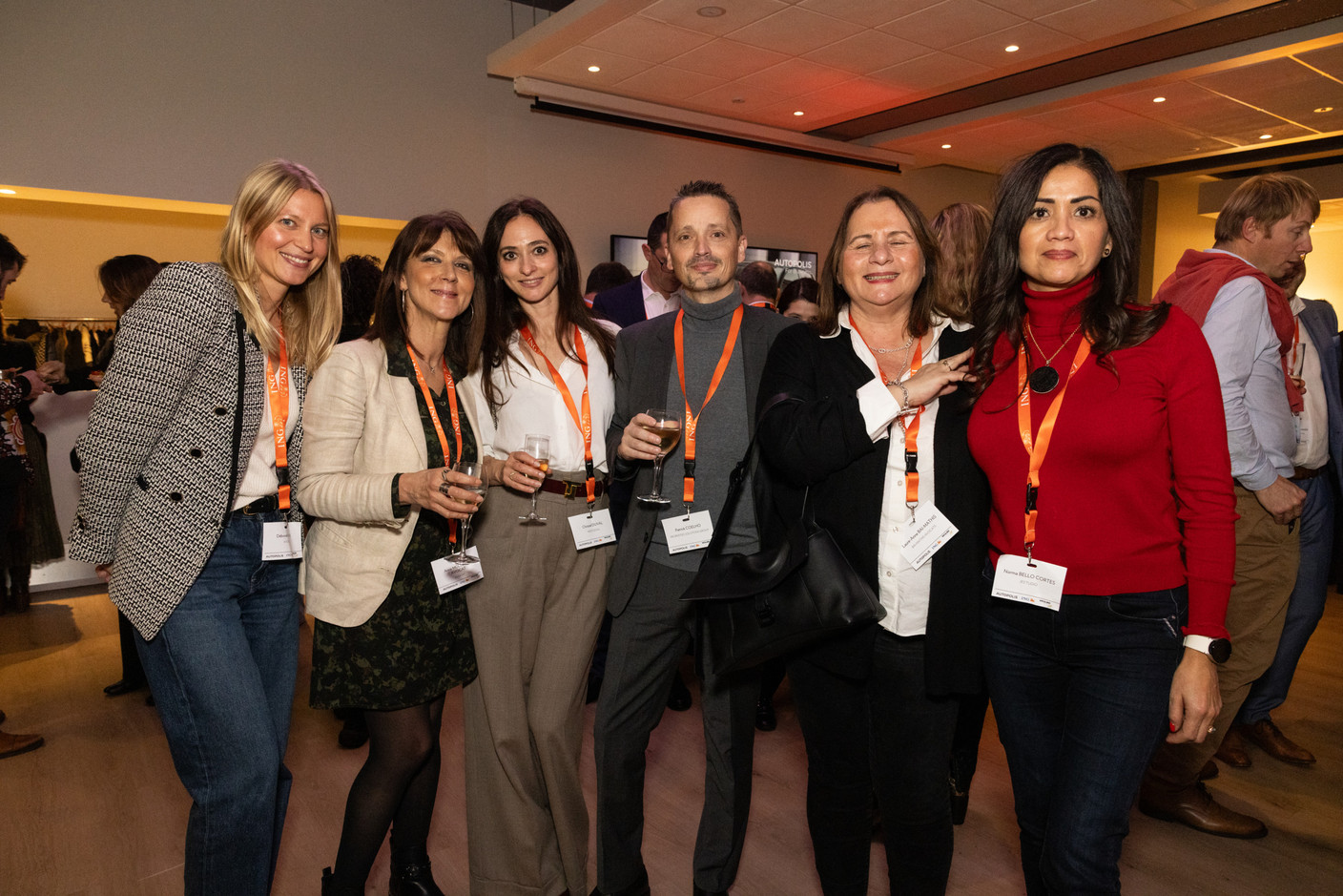 Déborah Bemer, Anne Molinari (Anne Molinari Avocat), Christel Duval (Westlegal), Patrick Coelho (Properties Solutions Group), Laure-Anne Bai-Mathis (Bai-Mathis Avocats) and Norma Bello Cortes (Jes'tudio). Photo: Eva Krins/Maison Moderne