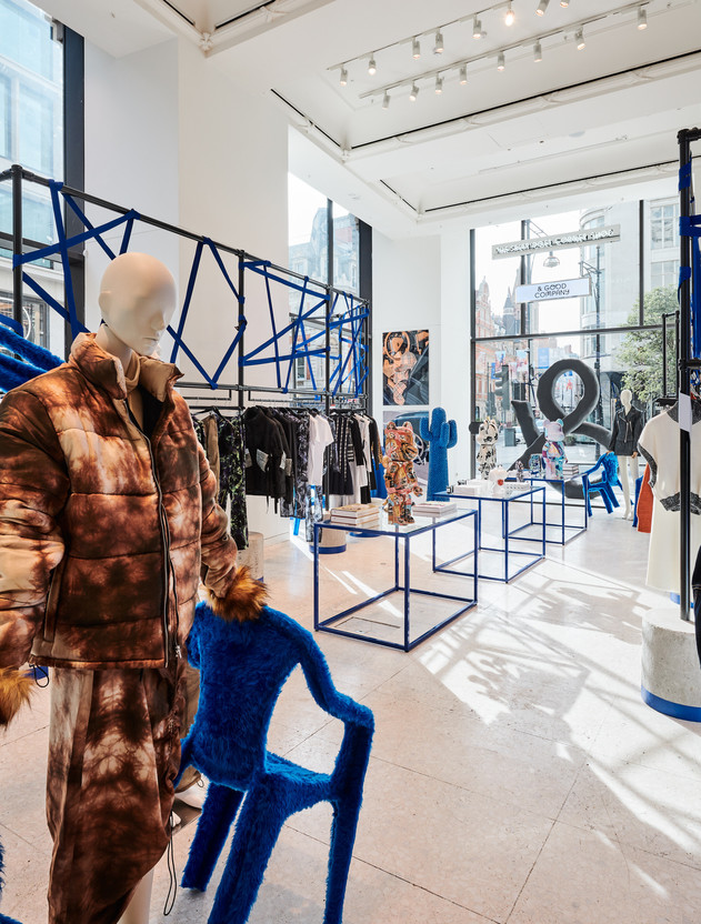 The Luxembourg store will be in Selfridges collaborative corner shop for the entirety of September. Photo: Smets