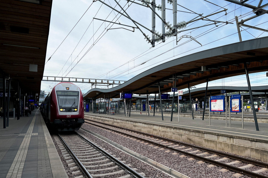 Additional platforms were built at Luxembourg’s central station, among other projects financed by the bond.  Photo: Shutterstock