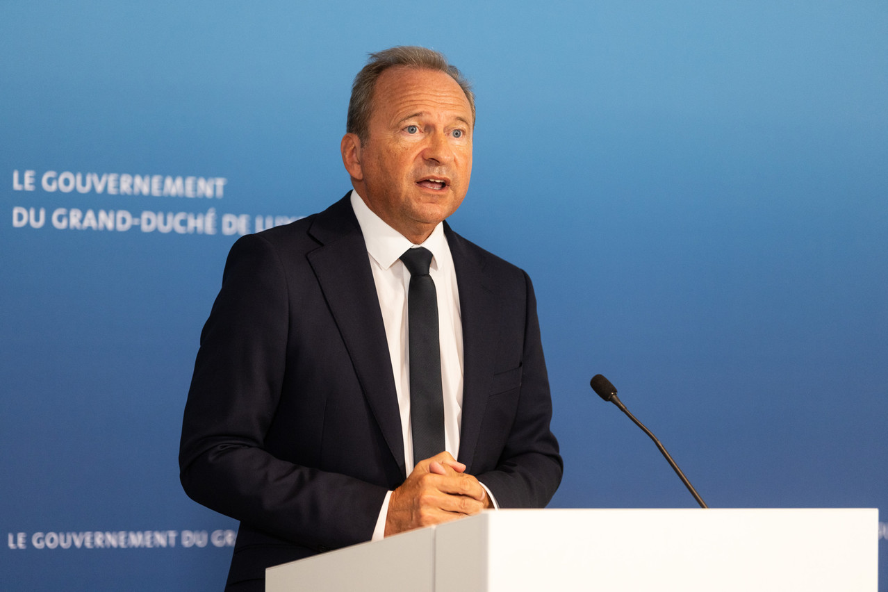 “As geopolitical tensions rise, Luxembourg’s role as a stable and reliable partner is more important than ever. But stability is more than a strength: it is a responsibility,” said Gilles Roth, minister of finance, in a statement on Monday 27 January 2025. Library photo: Eva Krins / Maison Moderne