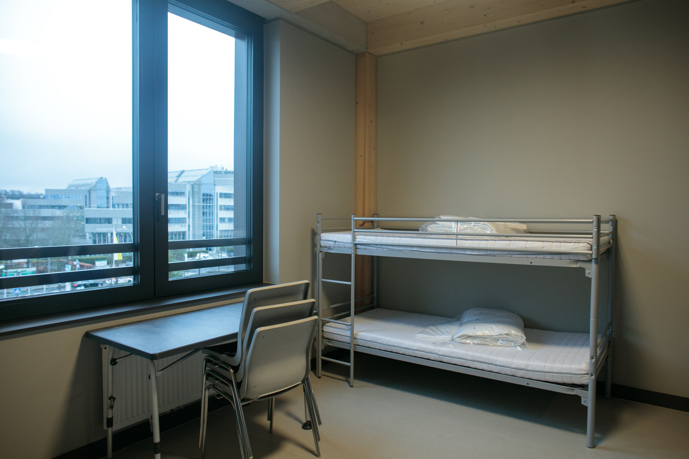 An asylum seeker centre in Luxembourg where 2,269 people requested asylum last year in addition to refugees from Ukraine. Photo: Matic Zorman / Maison Moderne
