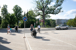 Une sécurisation nécessaire pour que les utilisateurs de vélo se sentent en sécurité, même en famille, selon François Benoy.  (Photo: Matic Zorman / Maison Moderne)