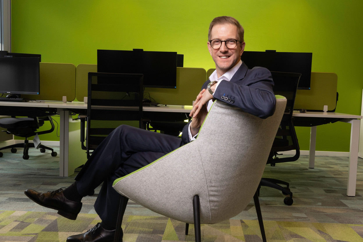 Peter Brown (pictured) moved to the grand duchy three years ago and has been running Aztec’s Luxembourg office since October 2022. Photo: Guy Wolff/Maison Moderne