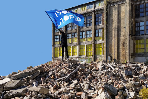 Bert Theis  From Fight Specific Isola to Isola Utopia , 2015 (detail). (Photo: Collection Mariette Schiltz)