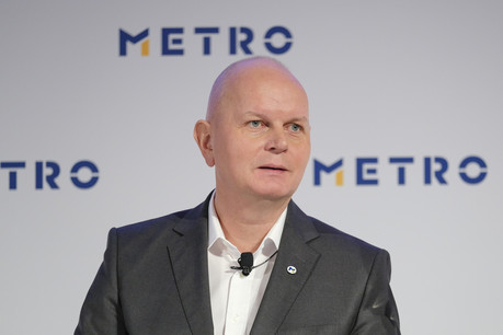 Le CEO de Metro, maison mère de Real, Olaf Koch, a indiqué espérer 300 millions d’euros de la vente de Real à la société luxembourgeoise d’investissement SCP Group. (Photo: Metro)