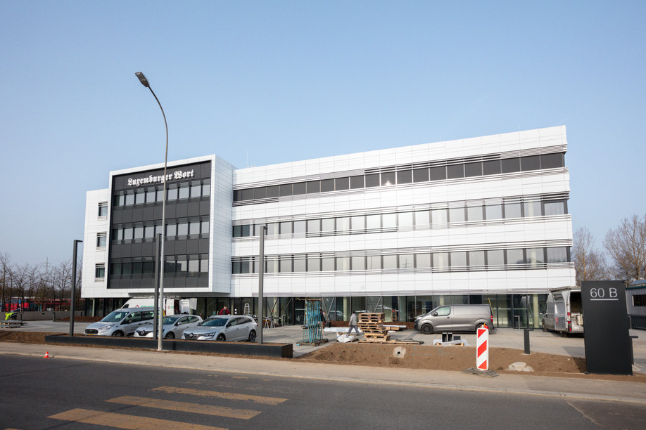 The Luxemburger Wort and associated titles moved into new editorial offices in Howald in 2021. Photo: Romain Gamba / Maison Moderne