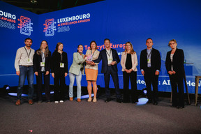 In the category “AI for Health”, the prize went to the company Techcyte Europe for the development of Techcyte Fusion, a digital medical diagnostics platform based on artificial intelligence. (Photo: Julian Pierrot/Paperjam