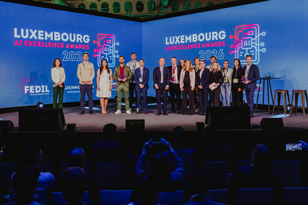 Launched in 2025 by Fedil, in partnership with Luxinnovation and with the support of the Chamber of Commerce, the Luxembourg AI Excellence Awards aim to promote and recognise excellence in the field of artificial intelligence in Luxembourg. (Photo: Julian Pierrot/Paperjam)