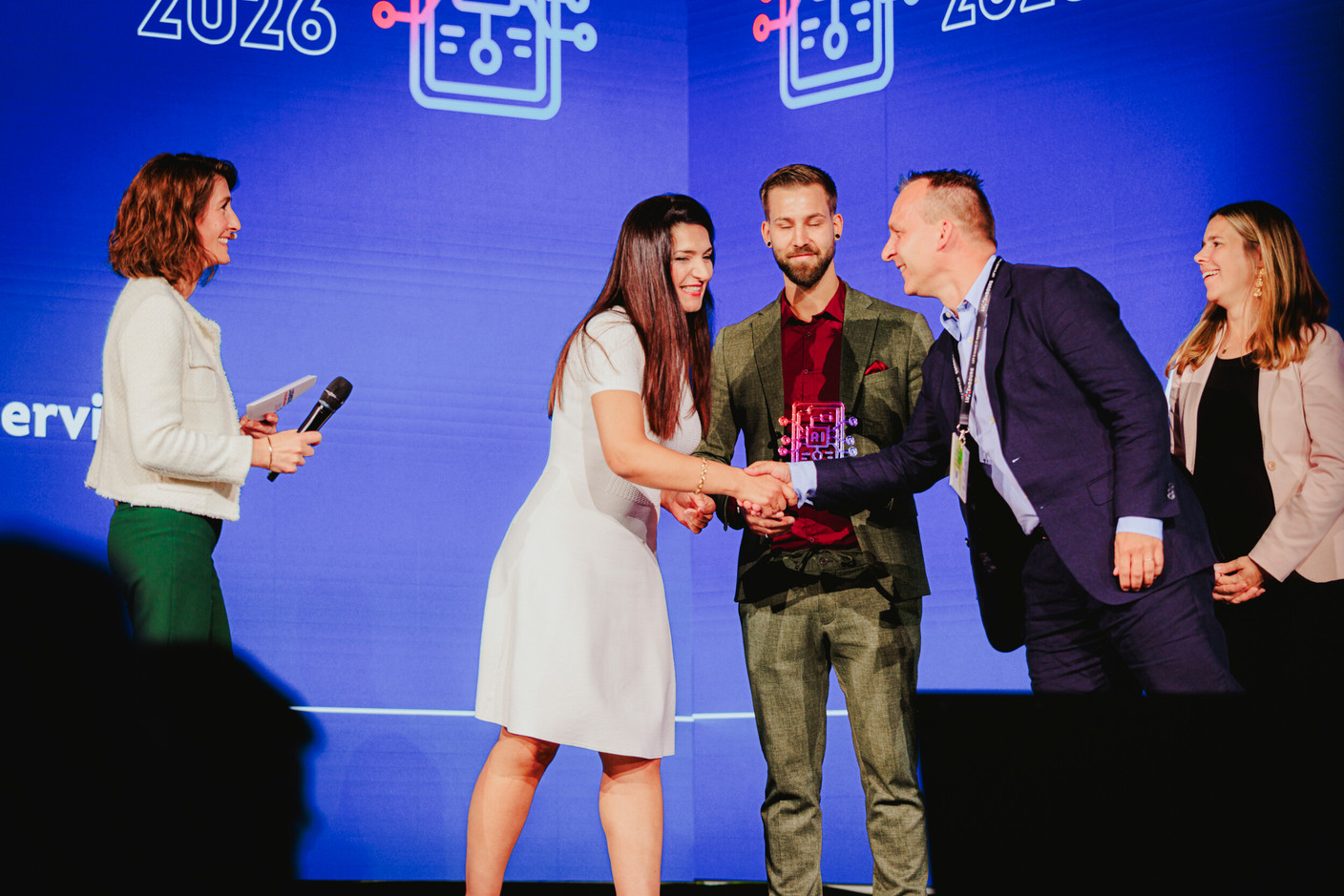 In the category “AI Productivity”, the company Younea has been recognised for its “LuxAIaaS – Luxembourg’s AI-as-a-Service – All-in-one AI Platform”.  (Photo: Julian Pierrot/Paperjam)