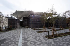 The Luxembourg pavilion at Expo 2025 Osaka is built using modular elements that can be dismantled. Photo: GIE Luxembourg@Expo2025Osaka